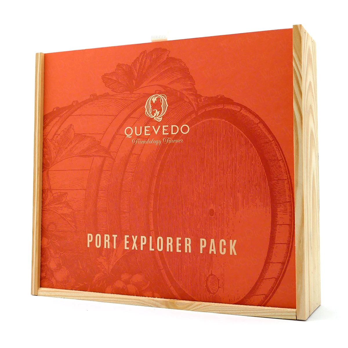 Quevedo_Port_Explorer_Pack_Holzbox-10760 Port EXPLORER PACK (4 x 0,375 L) - Quevedo Porto