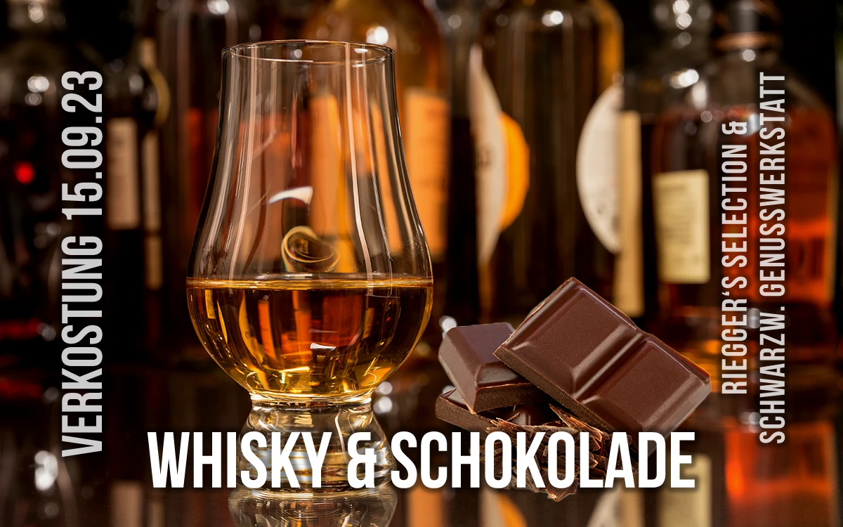 Whisky- und Schokoladentasting