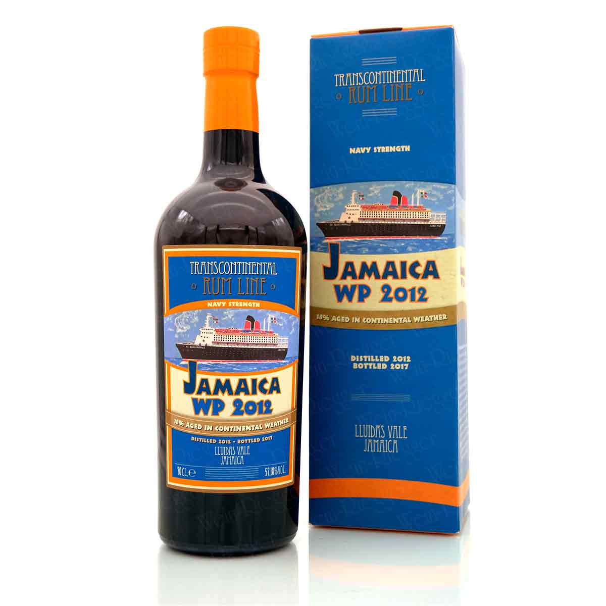 Jamaica WP 2012 - 2017 Navy Strength - Transcontinental Rum Line