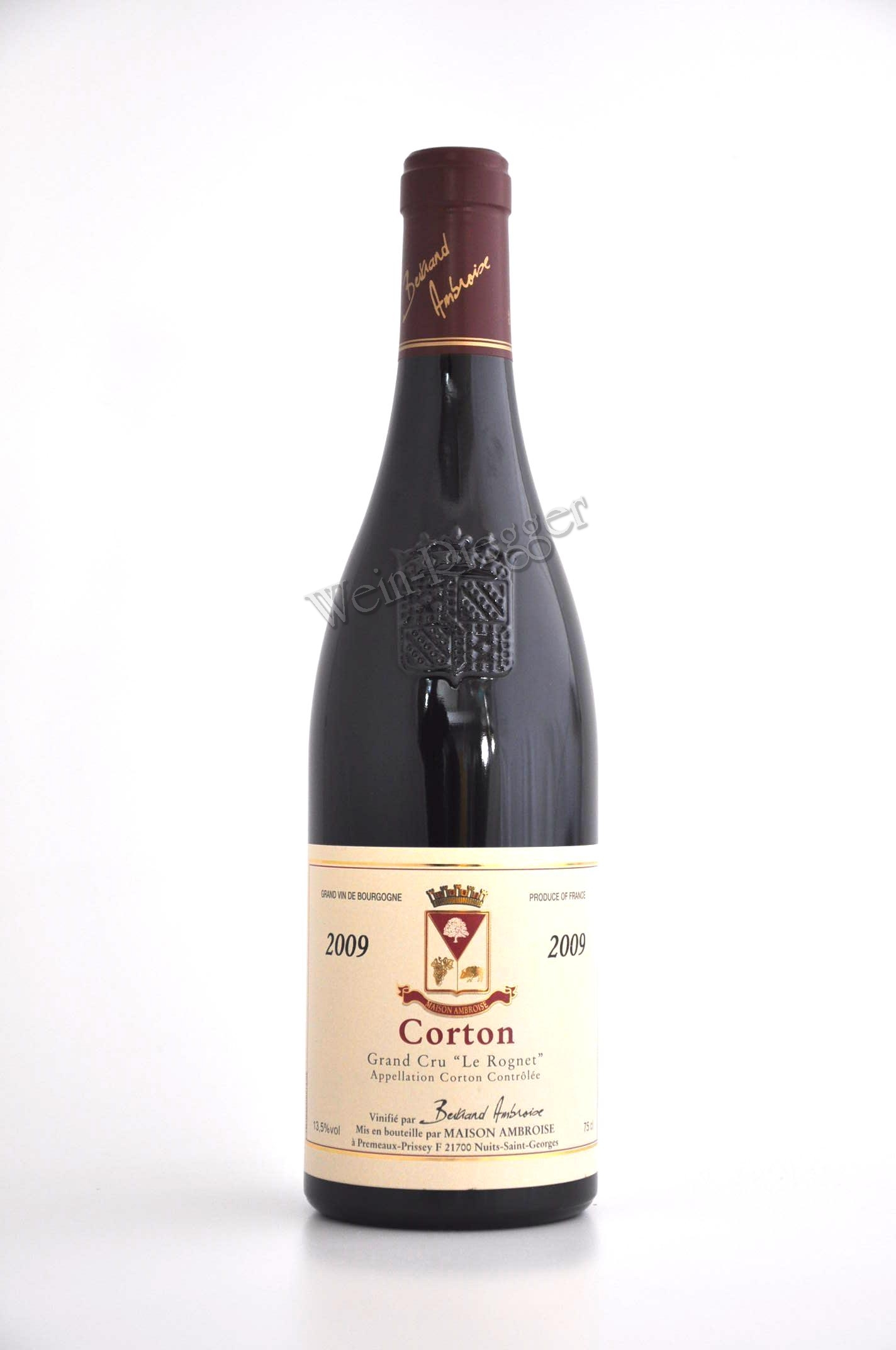 02301_prot Corton Grand Cru 2009 Le Rognet AOC Bourgogne - Maison Ambroise