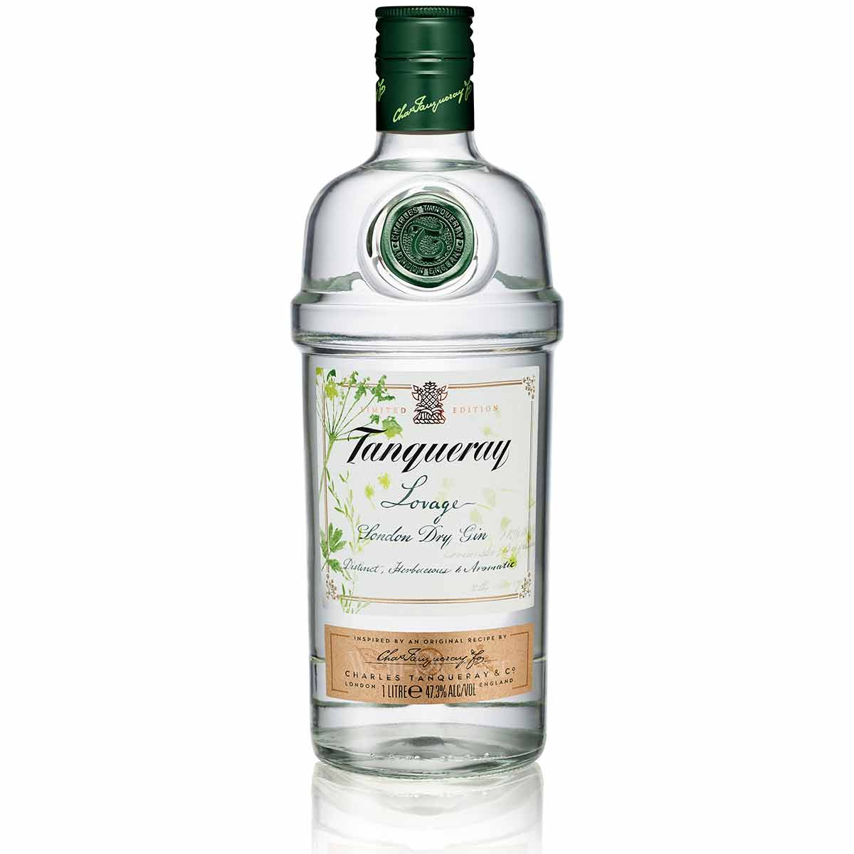Tanqueray | Lovage London Dry Gin | 1 Liter