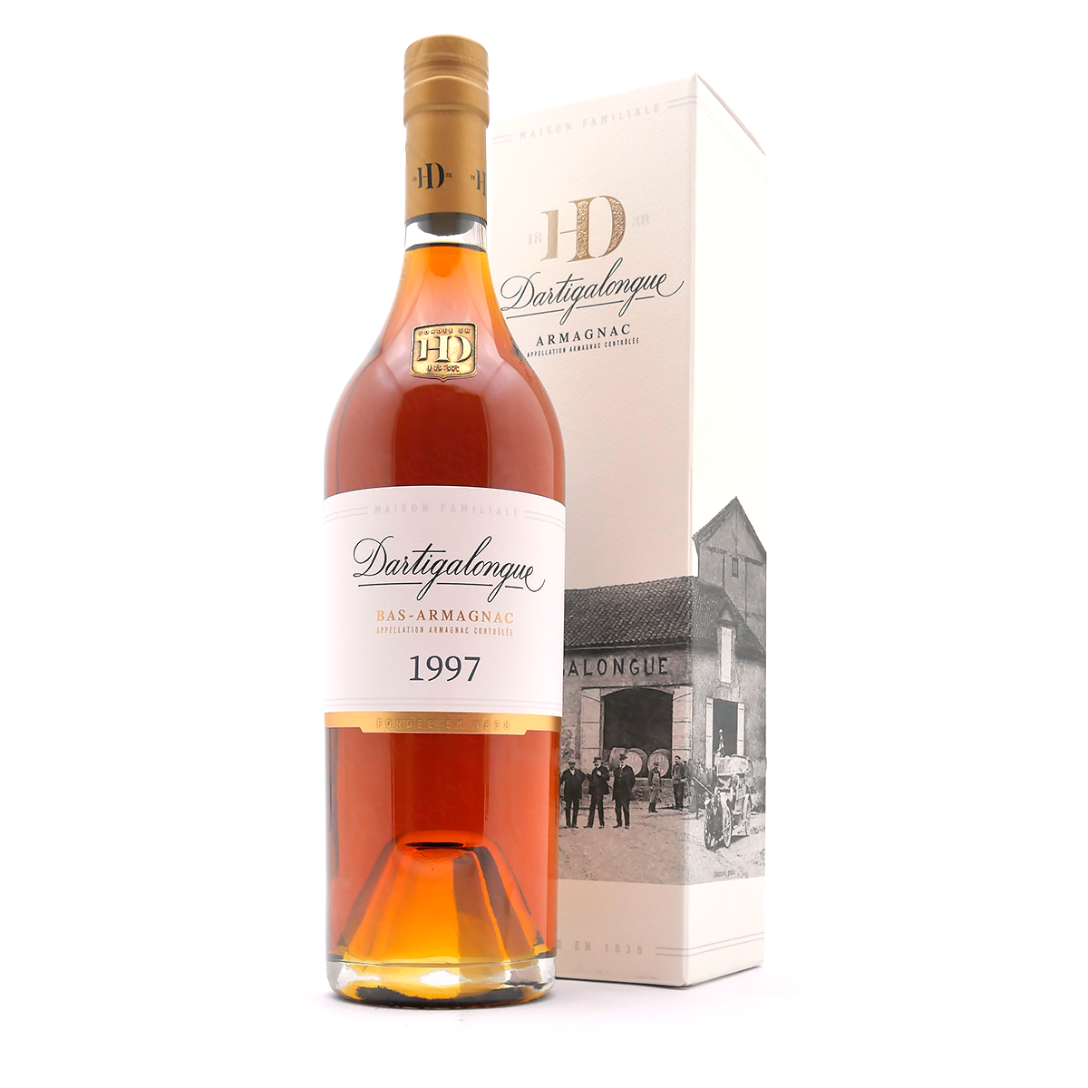 Armagnac, Dartigalonge, 1997, Rosé-Armagnac, Flasche