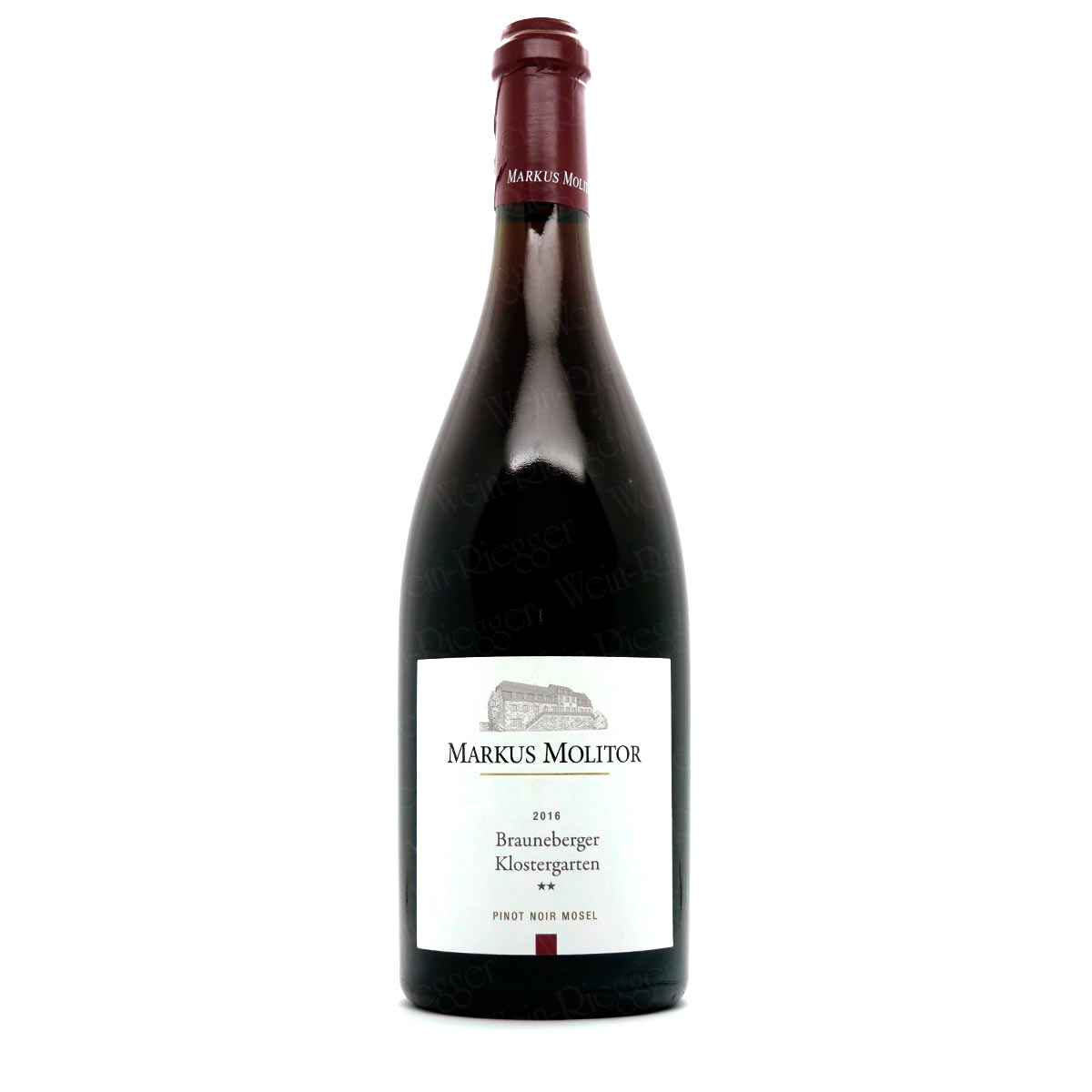 Brauneberger_Klostergarten_Zweistern_Pinot_Noir_Mosel_Markus_Molitor-08475 Pinot Noir Brauneberger Klostergarten** - Molitor