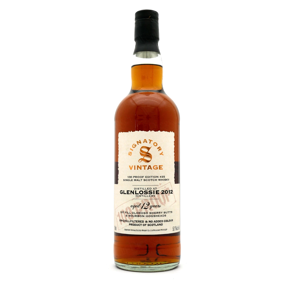 GLENLOSSIE 12 Jahre 2012/2025 - Signatory Vintage