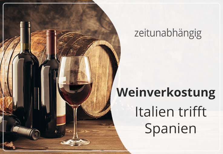 Video-Weinprobe - Italien & Spanien für ca. 6-8 Personen | zeitunabhängig