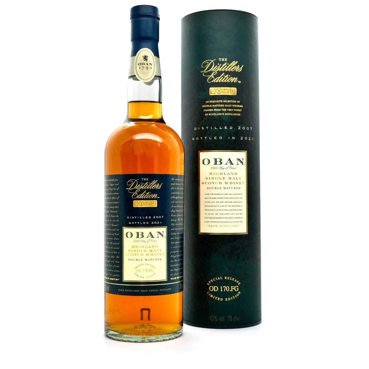 Oban Distillers Edition 2007/2021 OD 170.FG