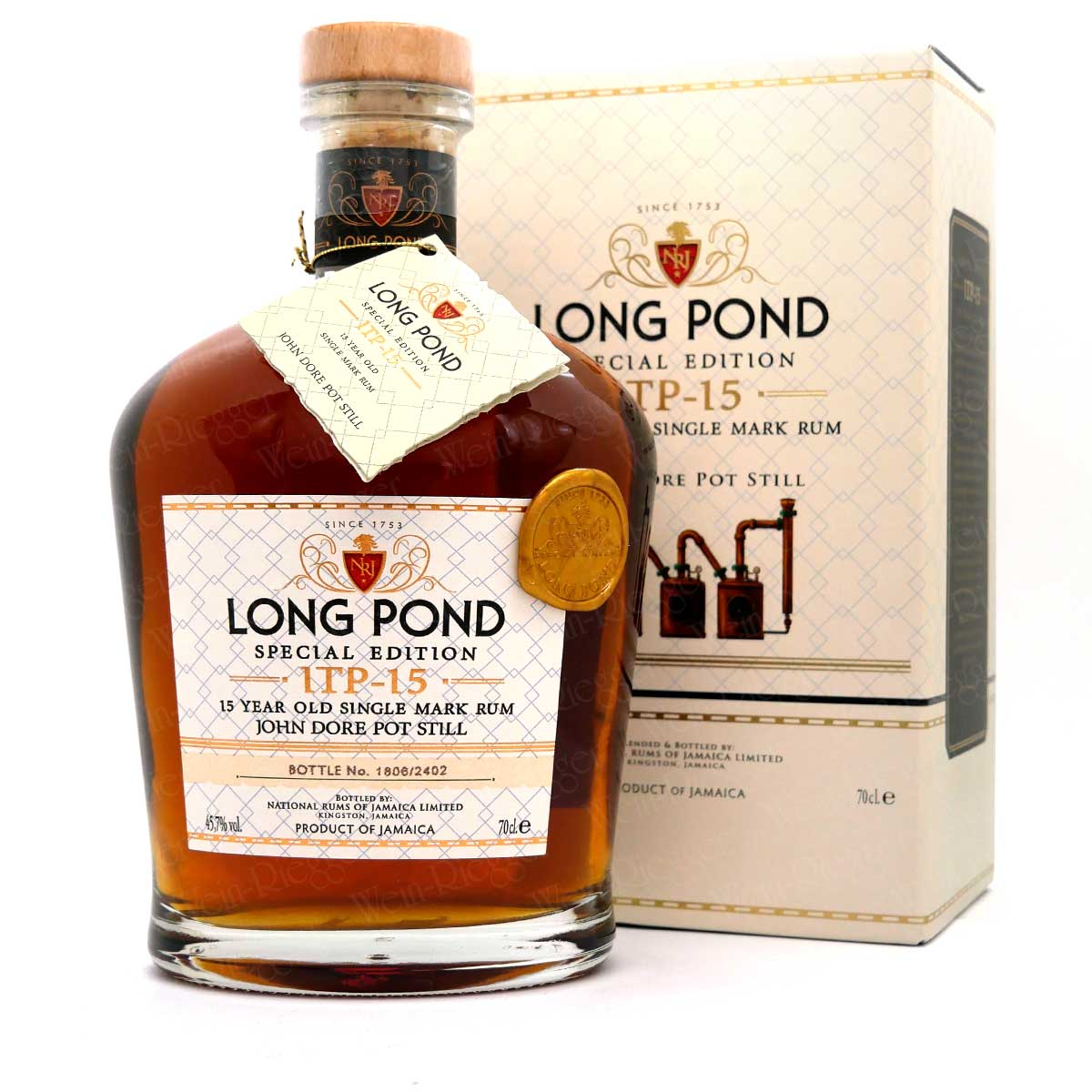 Long Pond 15 Jahre ITP-15 | Jamaica Rum