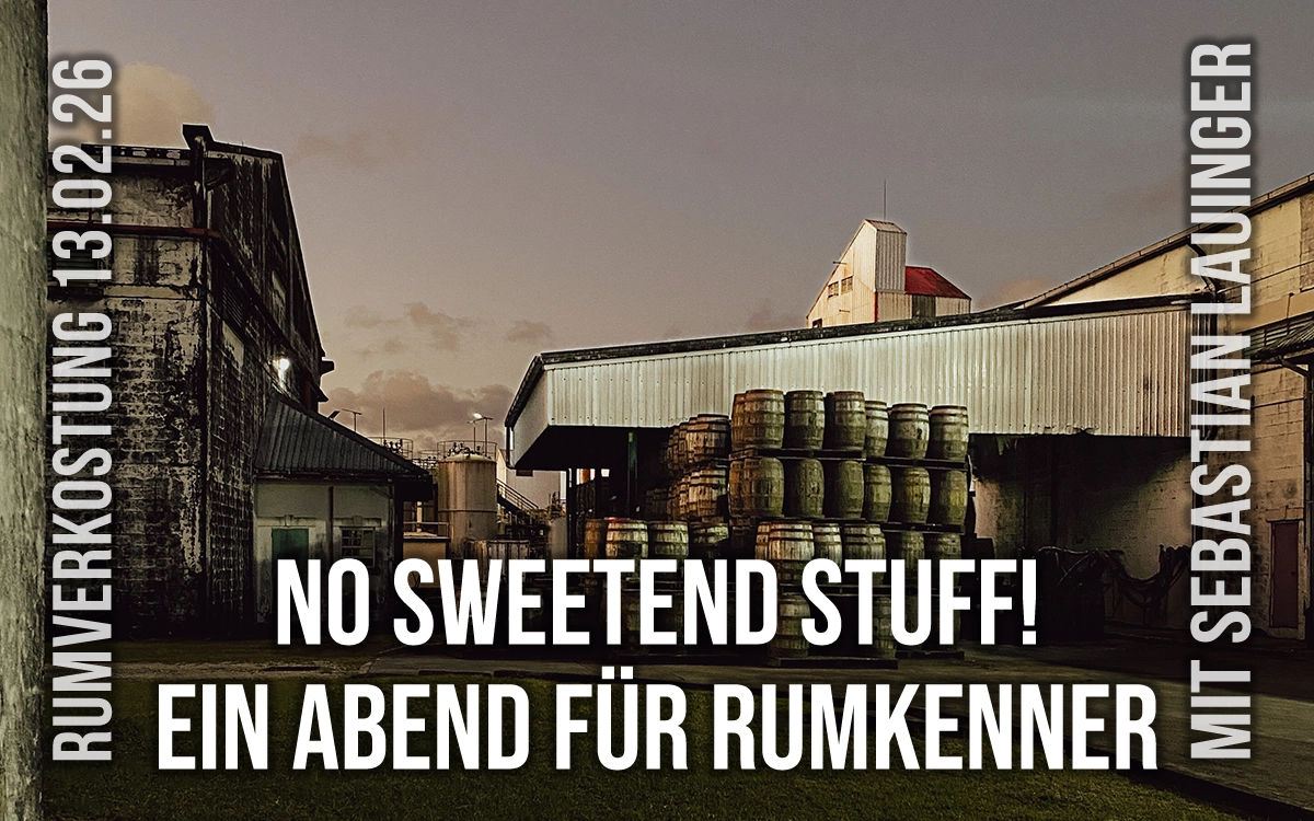 NO SWEETEND STUFF Rumtasting