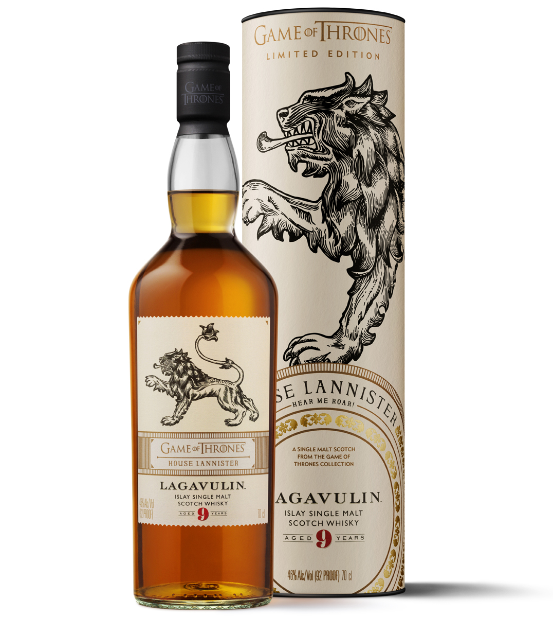 Lagavulin 9 Jahre - Haus Lannister | Game of Thrones