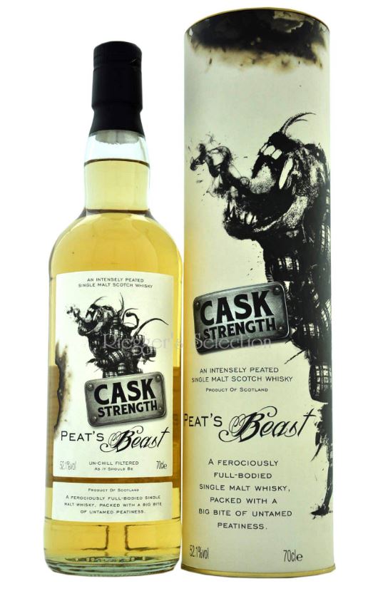 Peat's Beast Cask Strength Single Malt Whisky