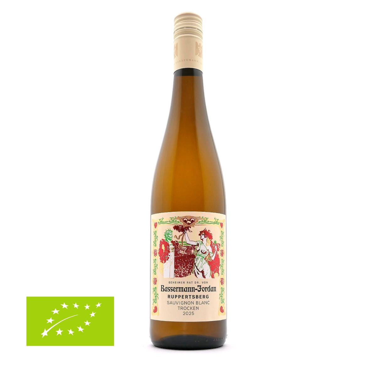Weißwein, Sauvignon Blanc, Trocken, Flasche, BioEU-Label