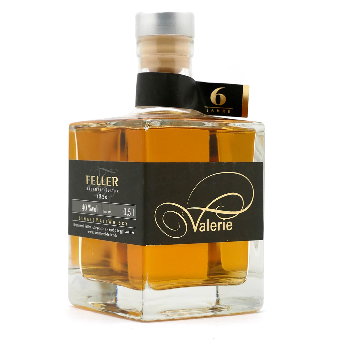 Valerie 6 Jahre Single Malt Whisky | Feller Valerie 6 Jahre Single Malt Whisky | Feller