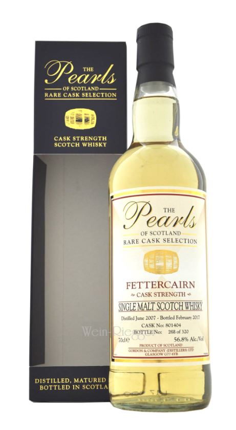 Fettercairn 2007 - 2017 56.8% Pearls of Scotland