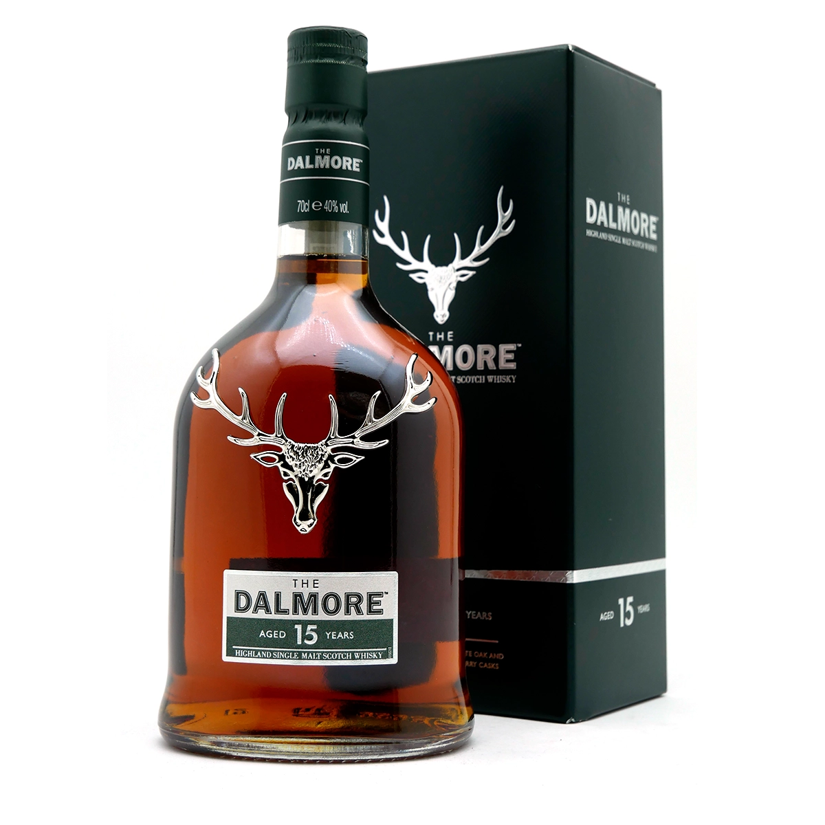 Whisky, Single Malt, 15 Jahre, The Dalmore, Kleines Flaschengeschenk