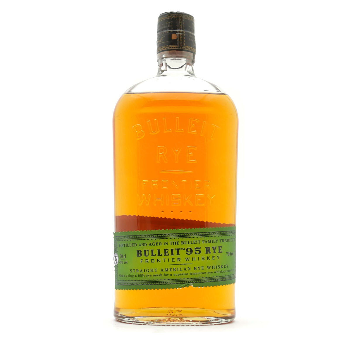 Whiskey, Bourbon, Frontier whiskey, Rye, Flasche