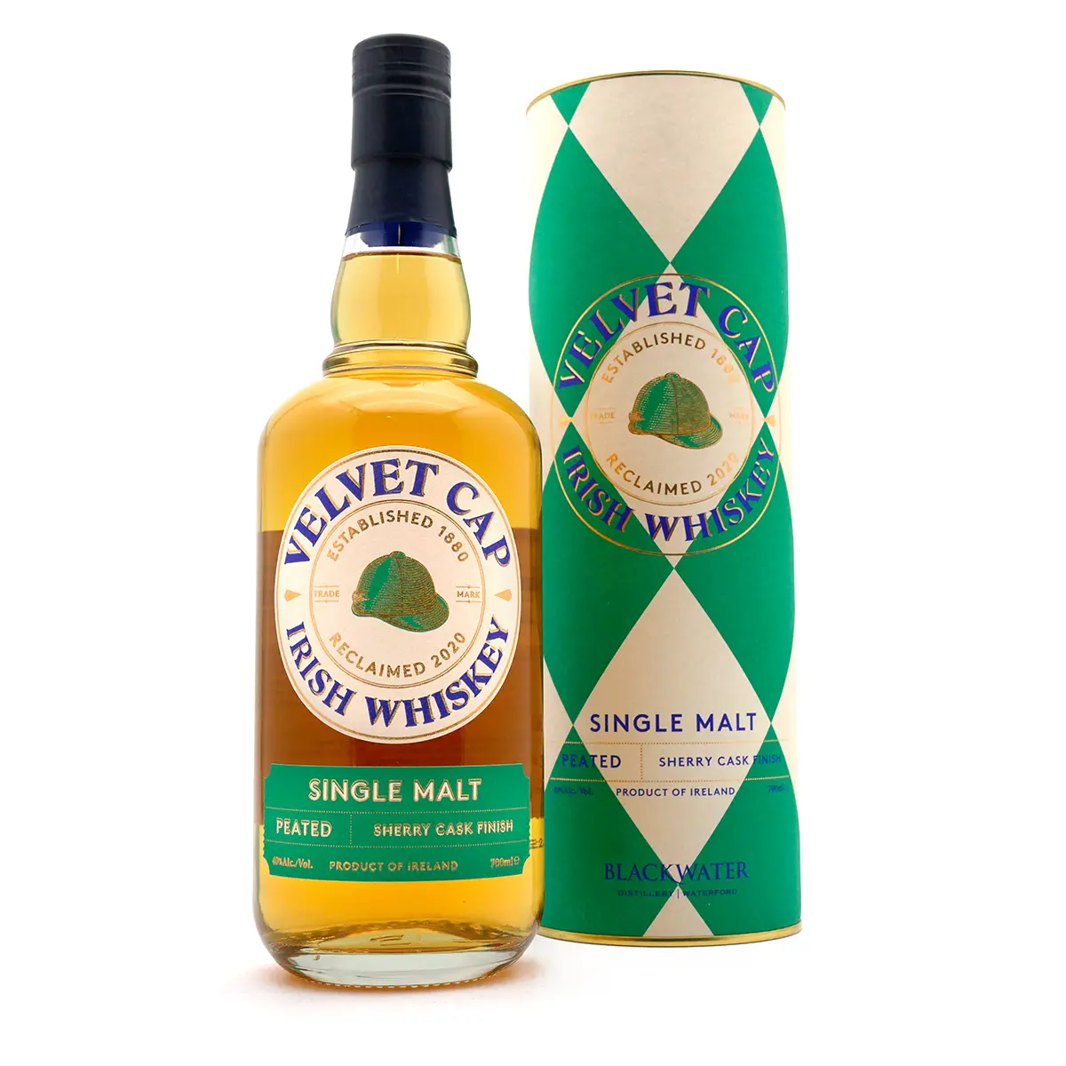 Velvet_Cap_Peated_Single_Malt-10114 Velvet Cap | PEATED Sherry Irish Whiskey