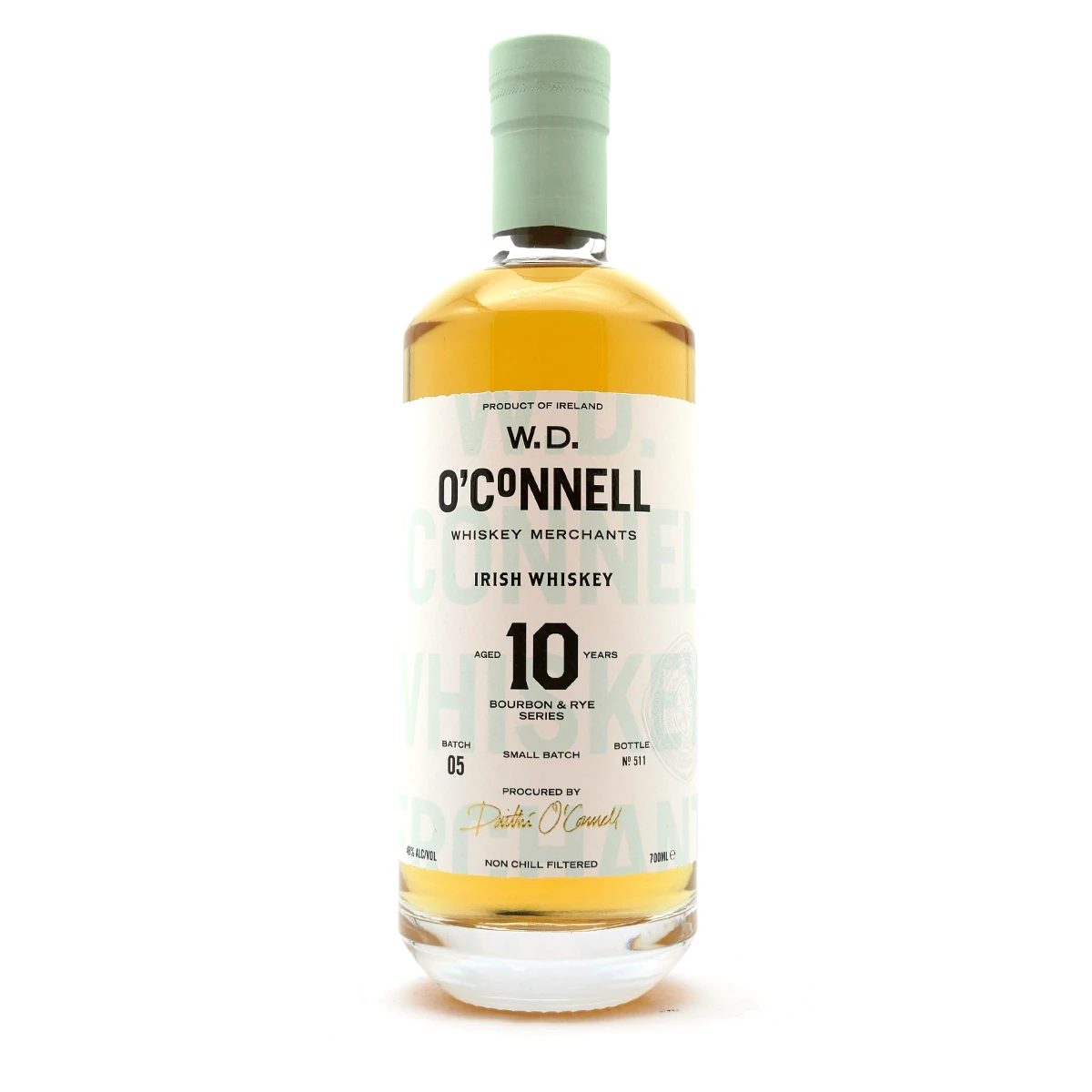 10 Jahre BOURBON & RYE SERIES Batch 5 - W.D. O'Connell 10 Jahre BOURBON & RYE SERIES Batch 5 - W.D. O'Connell