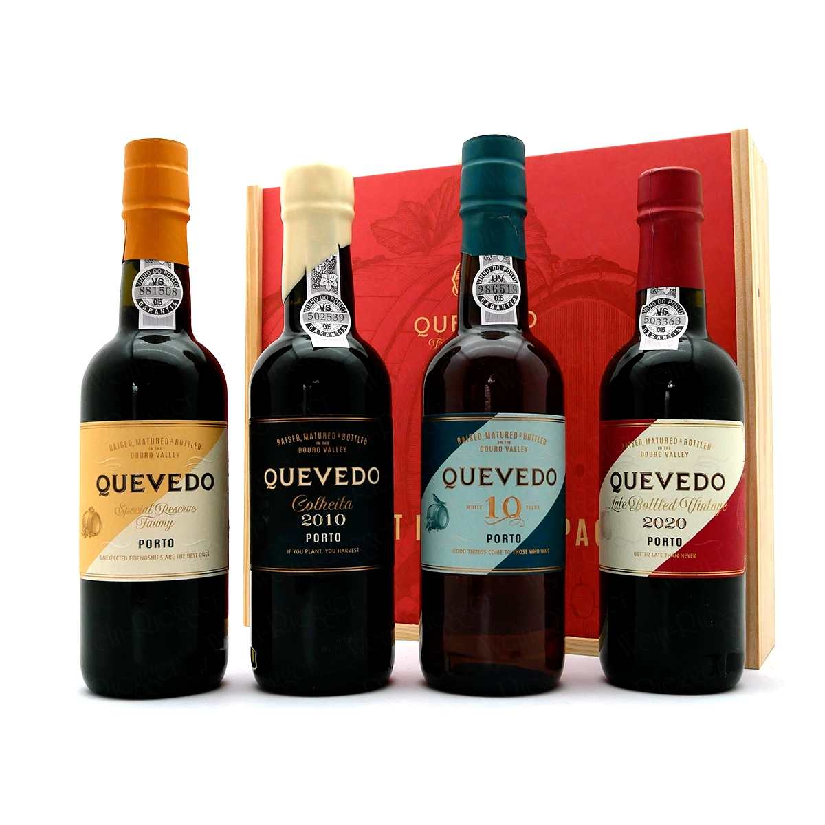 Port EXPLORER PACK (4 x 0,375 L) - Quevedo Porto