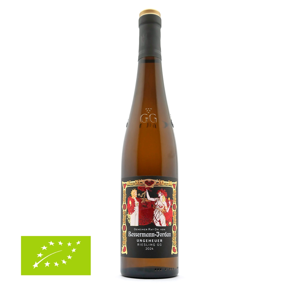 Riesling, Wein, Flasche, Etikett, Bio