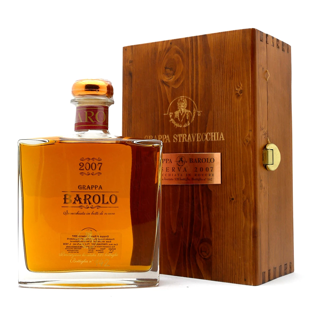Grappa BAROLO RISERVA 2007 - Erboristica Alpina Grappa BAROLO RISERVA 2007 - Erboristica Alpina