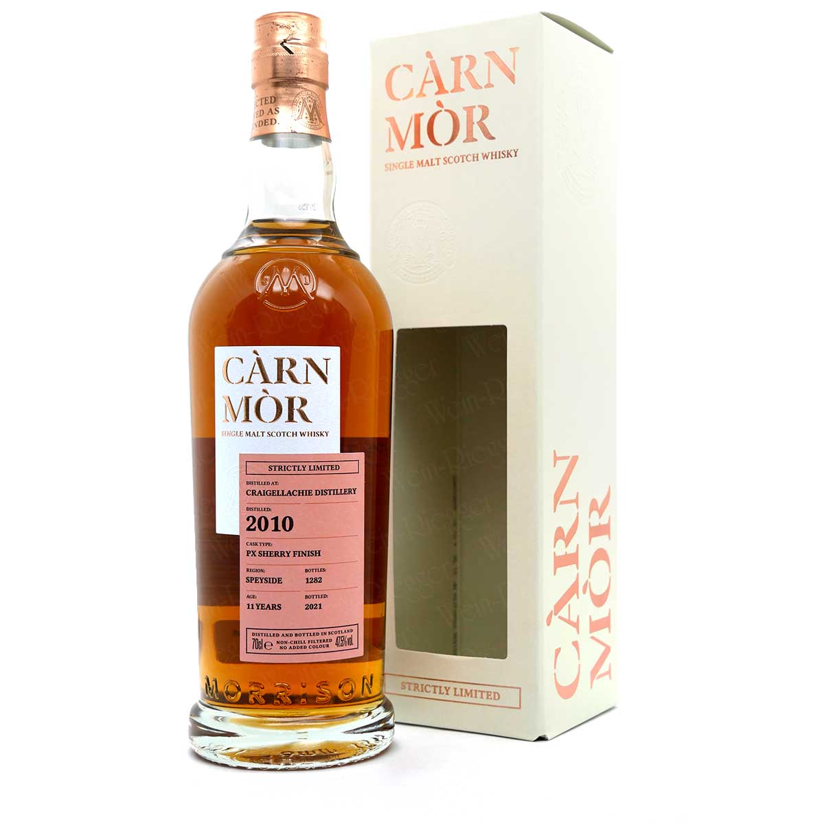 Craigellachie_2010-2021-Carn_Mor-09118 Craigellachie Distillery 11 Jahre PX Sherry 2010/2021 | Càrn Mòr