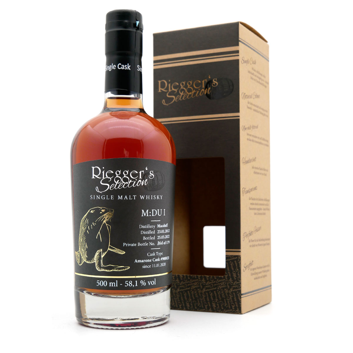 M:DU 1 - Macduff 2012 Amarone Cask - Riegger's Selection (58,1 % vol)