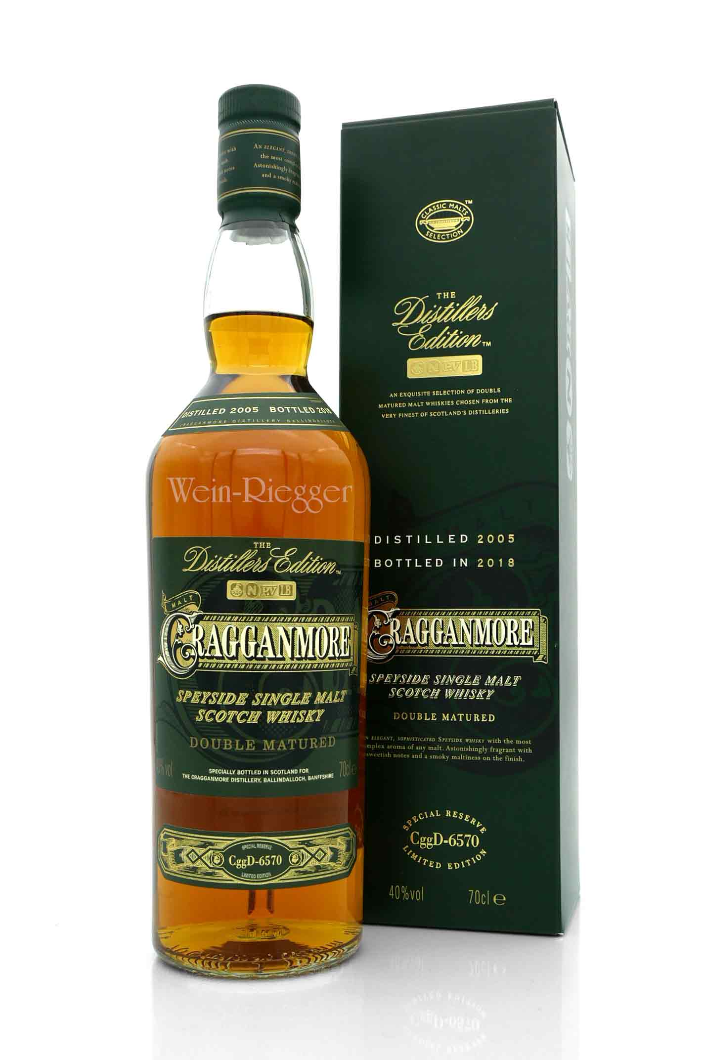 Cragganmore 2005 Distillers Edition 2005/2018 - CggD-6570