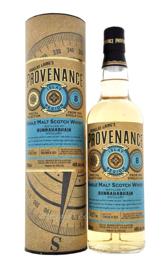 Bunnahabhain 8 Jahre Provenance Douglas Laing 2007 - 2015