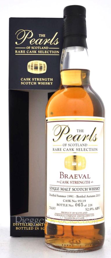 Braeval (Braes of Glenlivet) 1991-2013 52,9% Pearls of Scotland