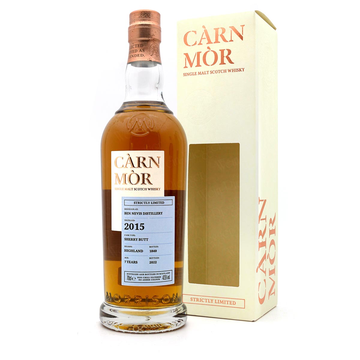 Ben Nevis (peated) 7 Jahre Sherry Butt 2015/2022 | Càrn Mòr