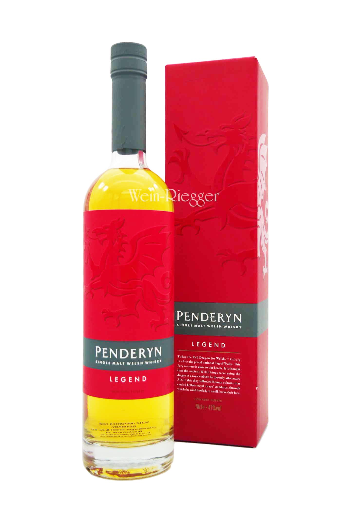 Penderyn Legend Single Malt Whisky (Wales)