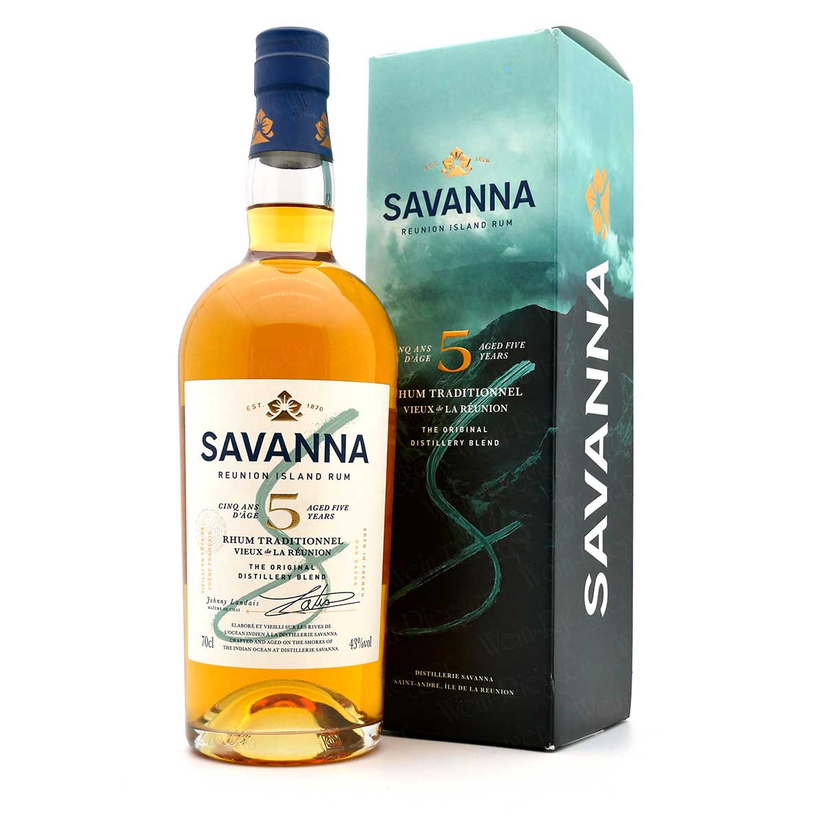 Savanna 5 Jahre | Rhum Traditionnel Vieux
