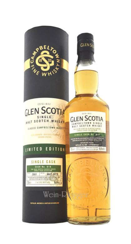 Glen Scotia Single Cask Selection No.618 2001 - 2018