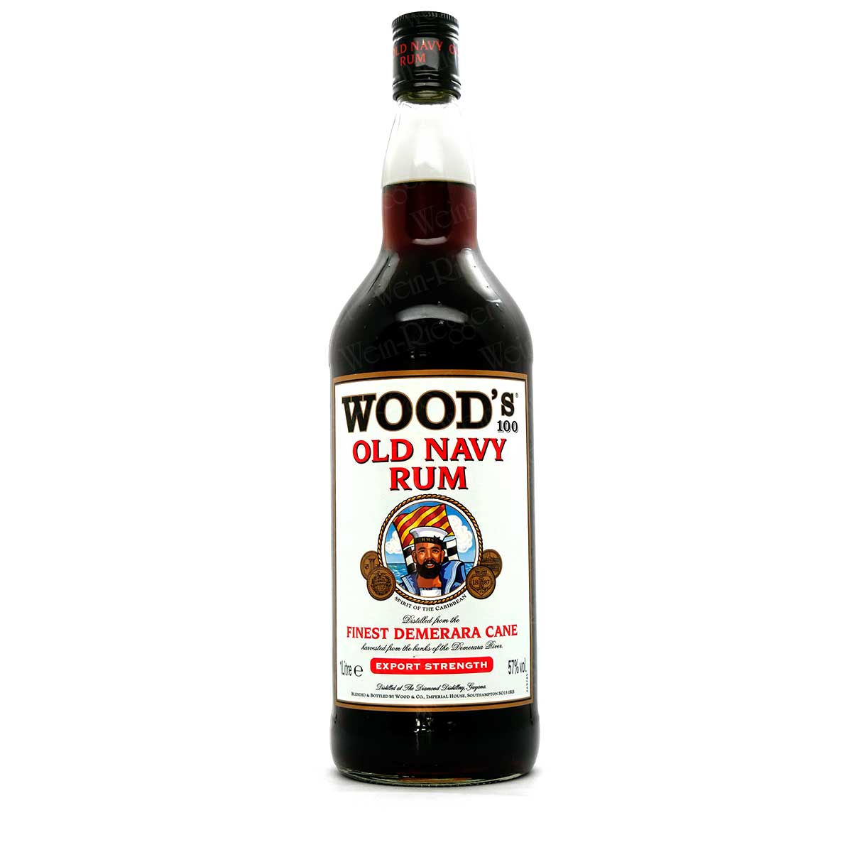 Wood's Old Navy Rum | 1 Liter