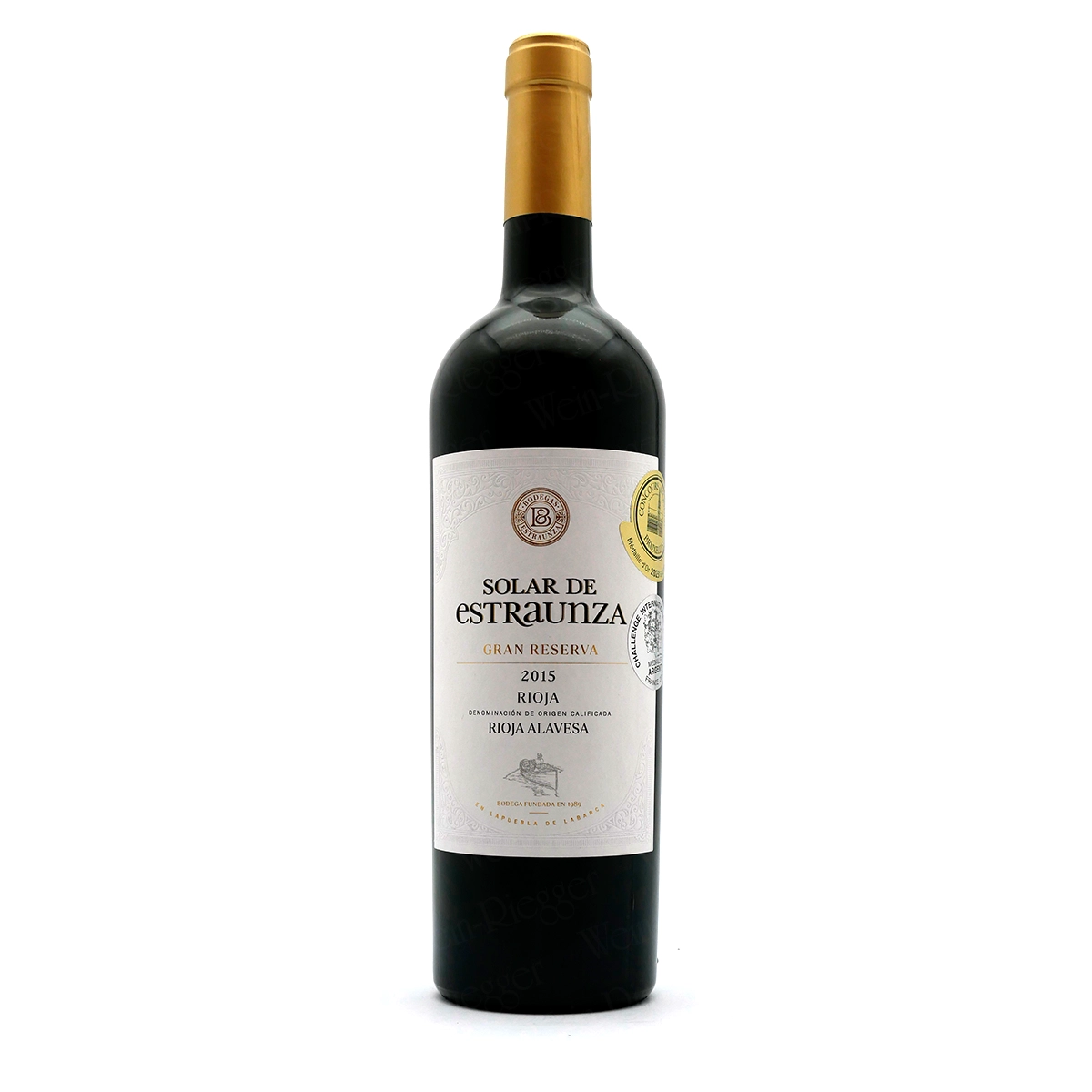 Wein, Rotwein, Rioja, Gran Reserva, Flasche