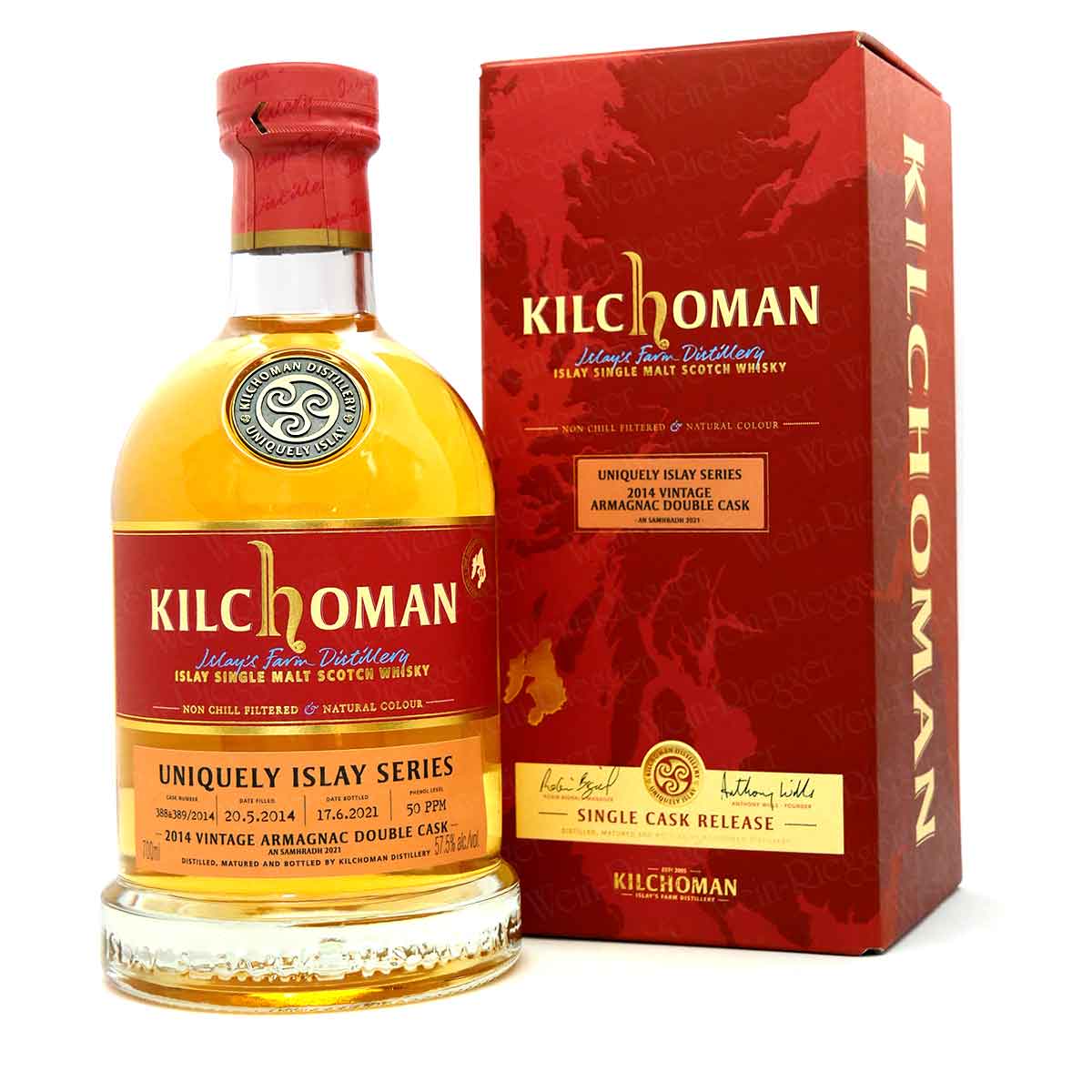 Kilchoman_2014_Vintage_Armagnac_Double_Cask-09128 Kilchoman Armagnac 2014/2021 An Samhradh | Uniquely Islay