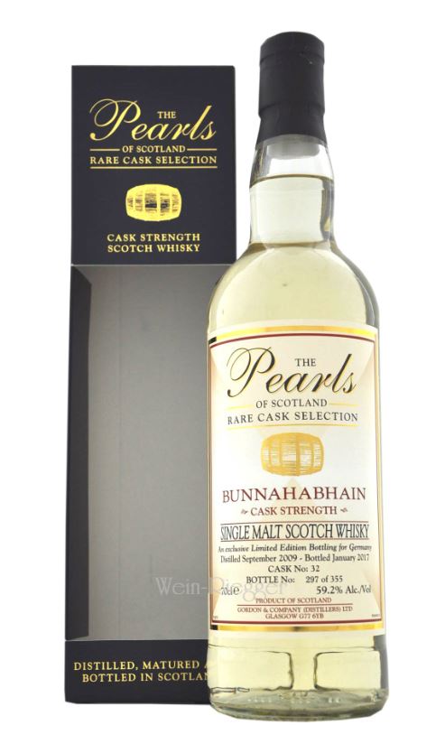 Bunnahabhain 2009 - 2017 59.2% Pearls of Scotland