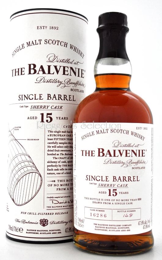 balvenie-15-single-barrel-05033 The Balvenie 15 JAHRE SHERRY CASK Single Barrel 13942