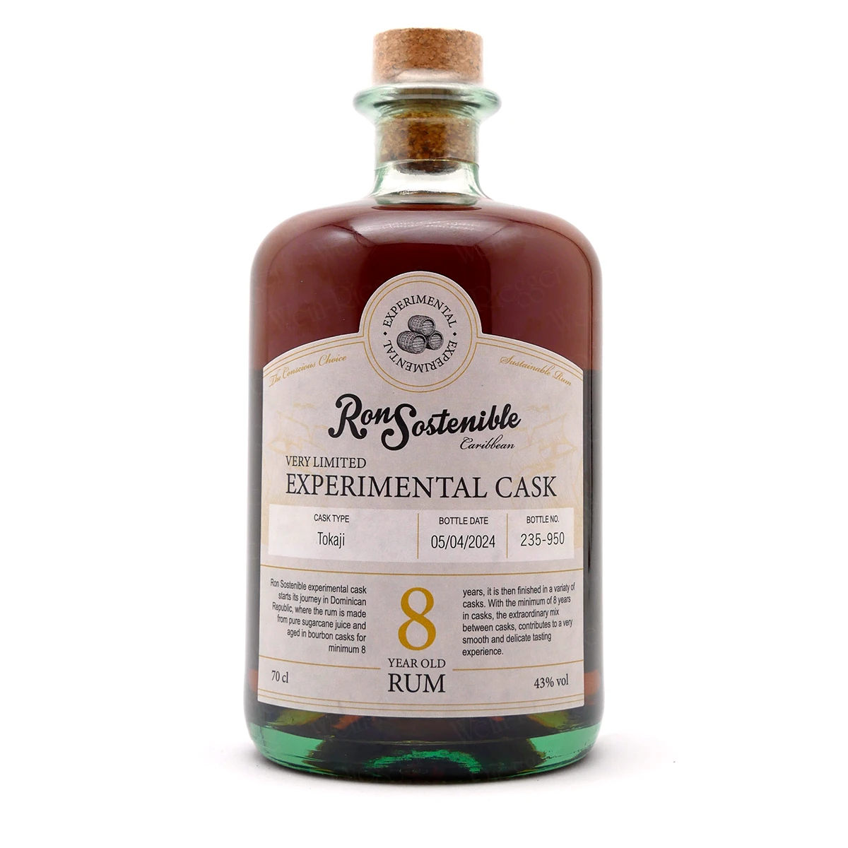 Ron Sostenible TOKAJI Experimental Cask 8 Jahre Ron Sostenible TOKAJI Experimental Cask 8 Jahre