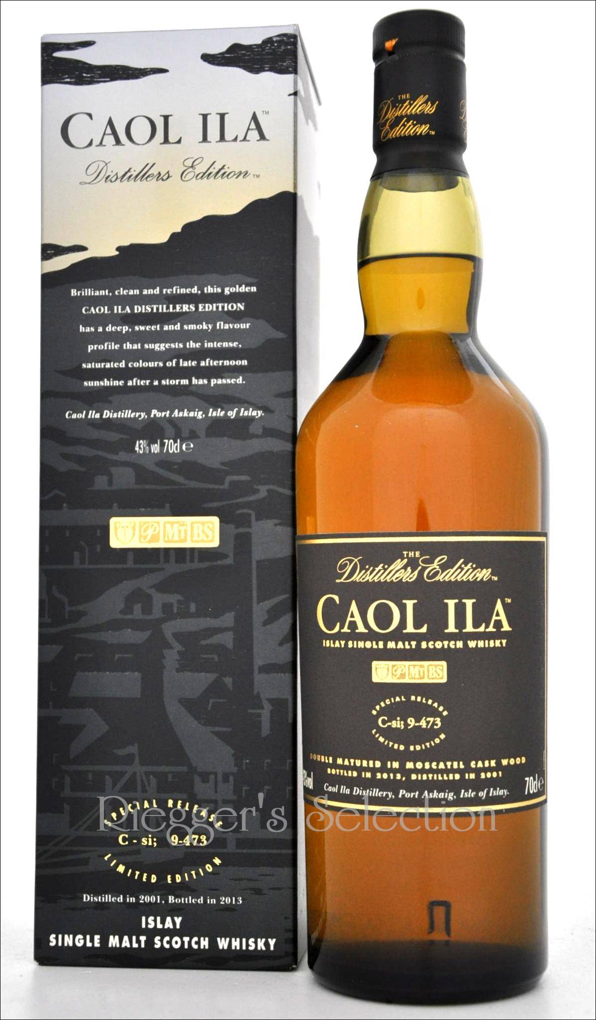Caol Ila 2001 The Distillers Edition 2001 - 2013 Batch No. C-si 9-473