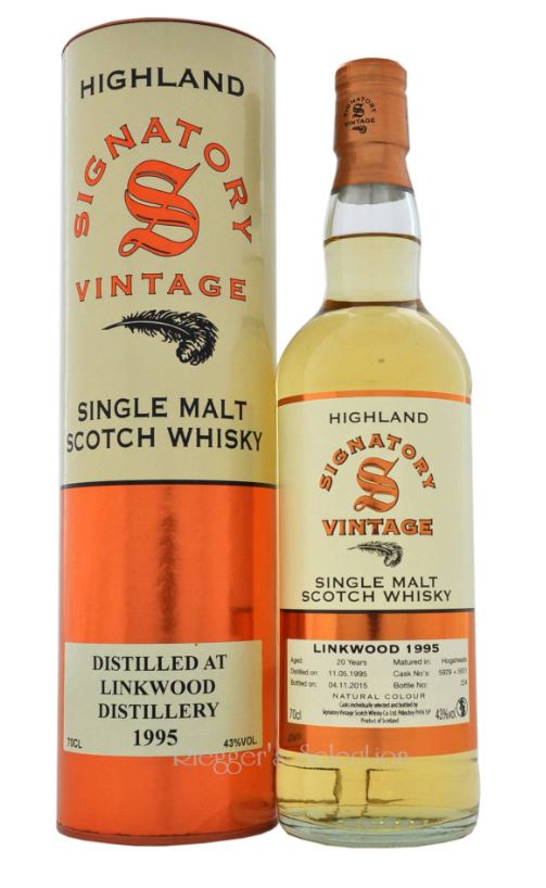 Linkwood 20 Years 1995 - 2015 Signatory Vintage