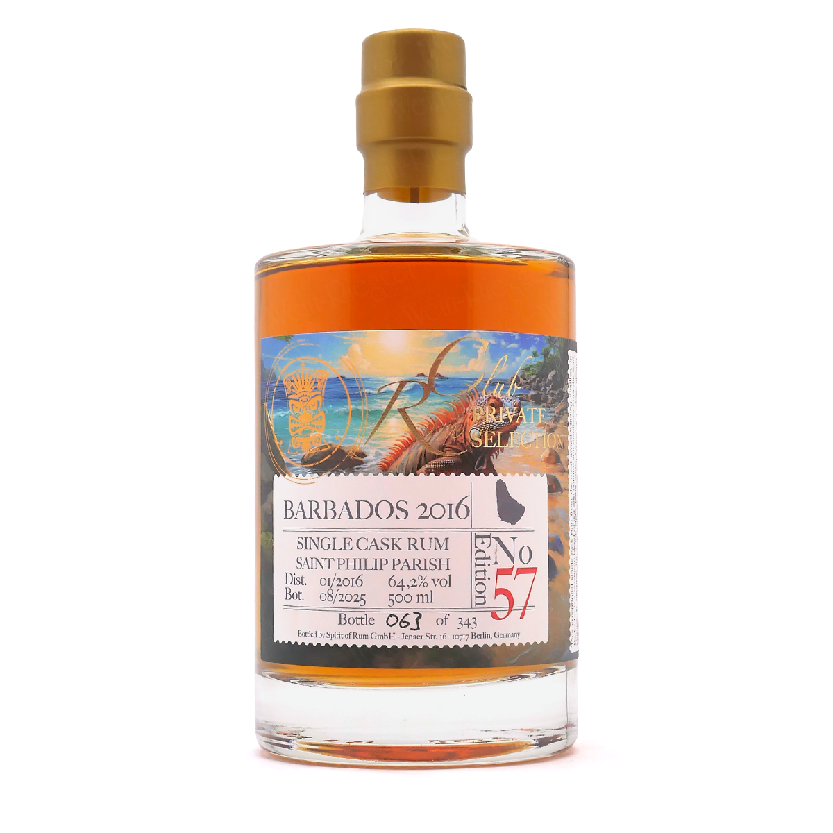 Rum, Barbados, Single Cask, 500 ml, No.57 Edition
