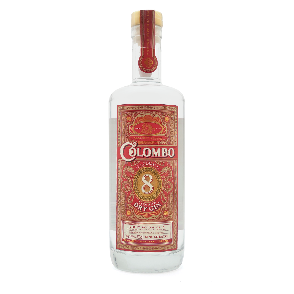 Gin, Colombo, London, Dry, Botanicals