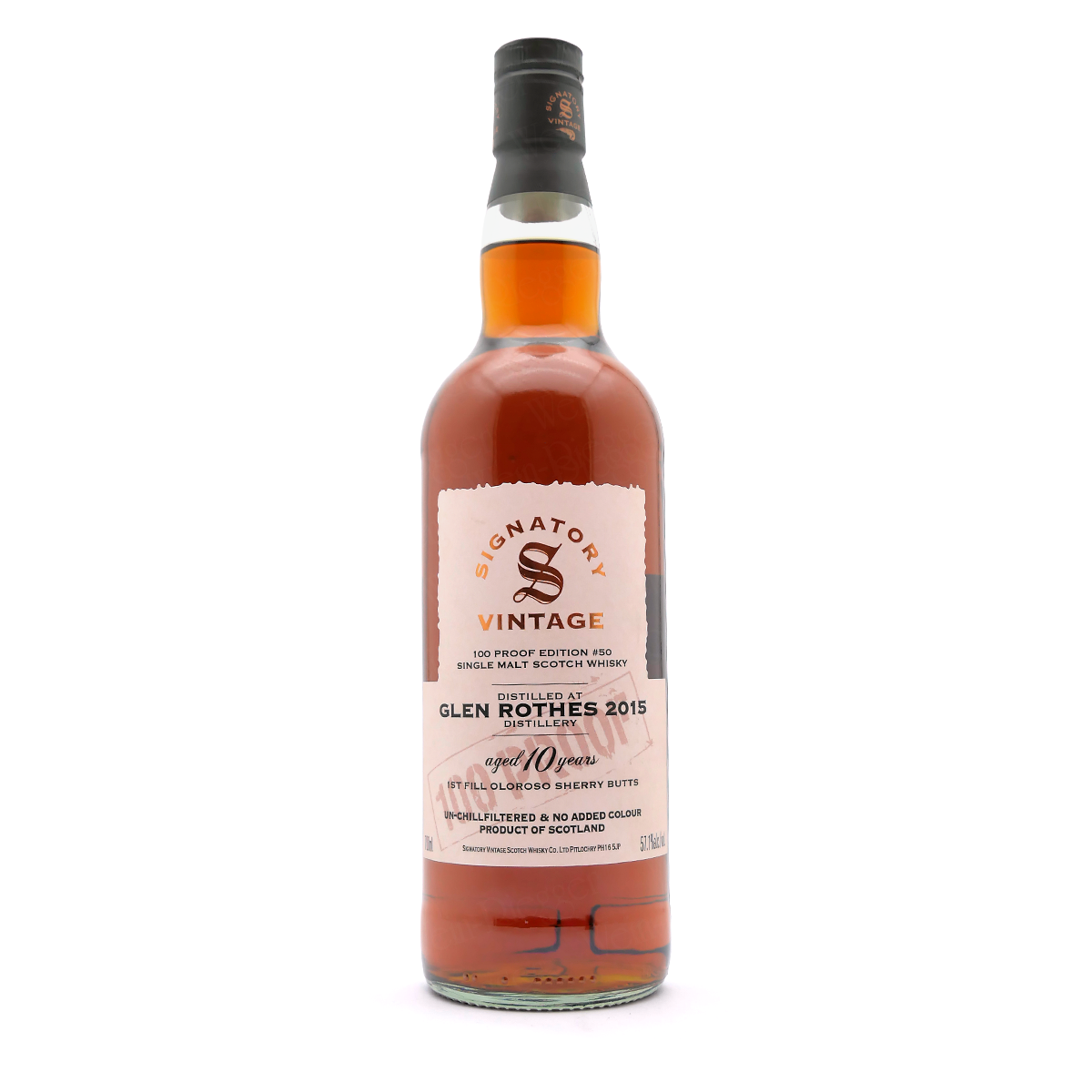 GLEN ROTHES 10 Jahre 2015/2025 - Signatory Vintage