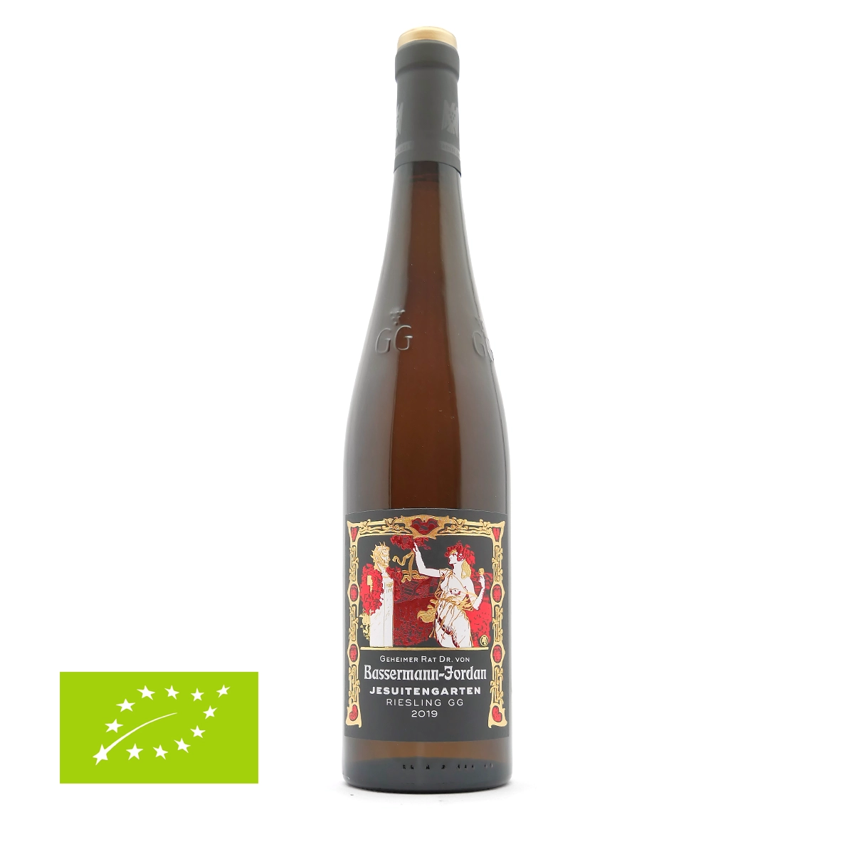 Riesling, Wein, Flasche, Etikett, Bio-Label