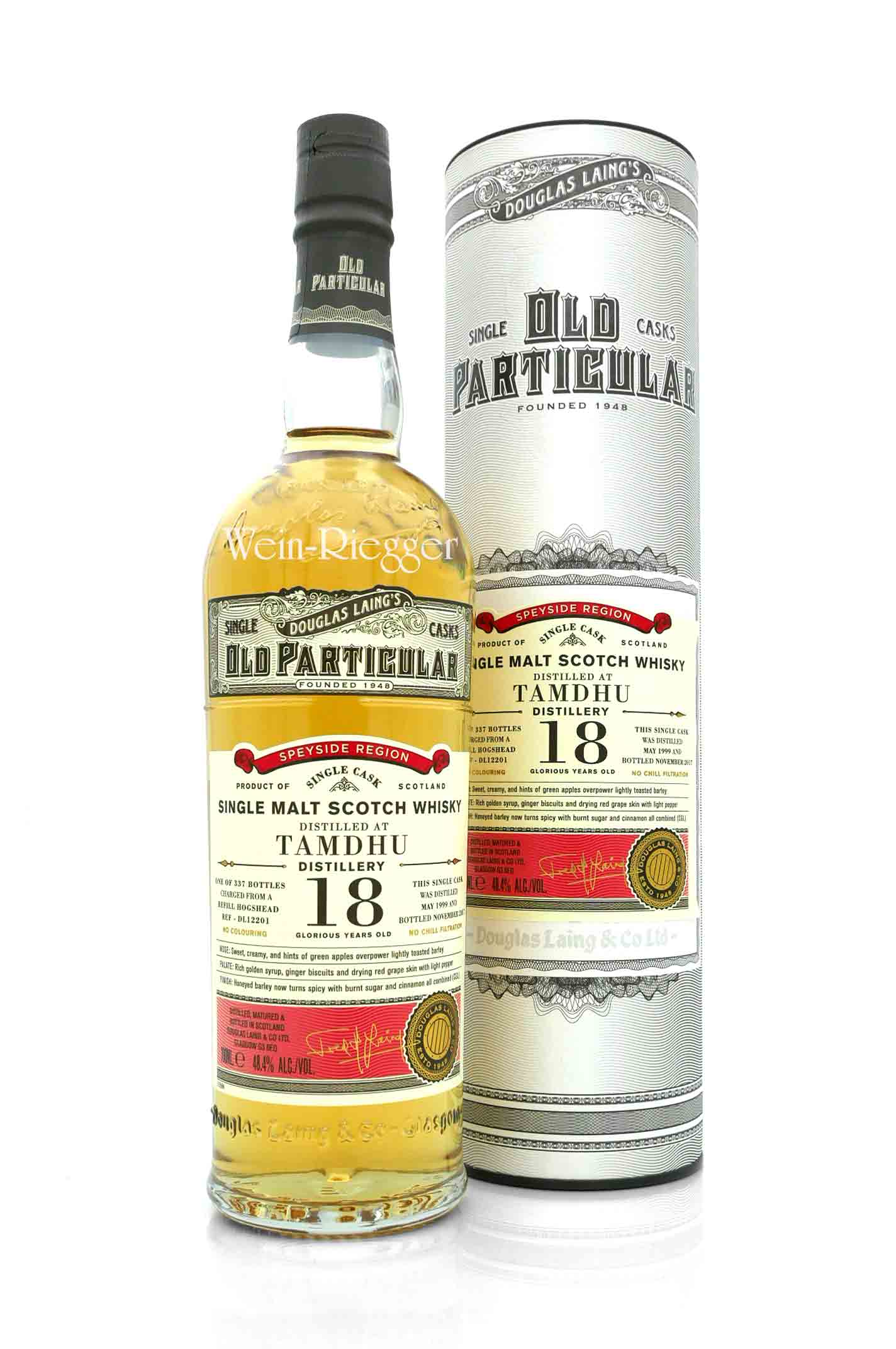 Douglas_Laing_Thamdu_18_Old_Particular-07376 Tamdhu 18 Jahre Old Particular Douglas Laing 1999 - 2017