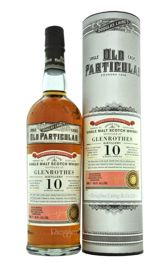 Glenrothes 10 Jahre Old Particular Douglas Laing 2005 - 2015