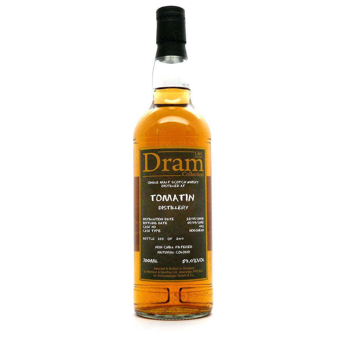 Tomatin 2008-2018 59,0 % vol | C&S Dram Collection