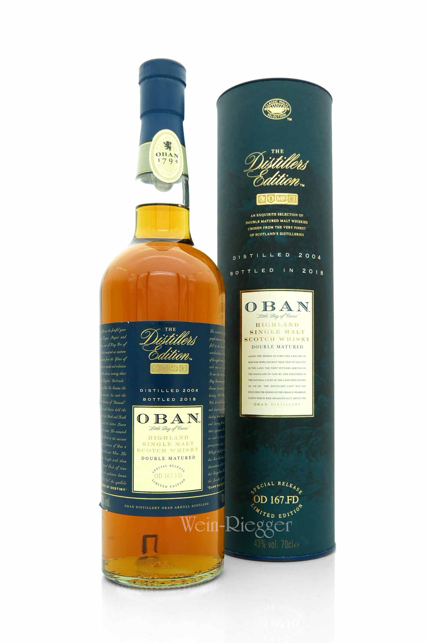 Oban 2004 Distillers Edition 2004/2018 - OD 167.FD