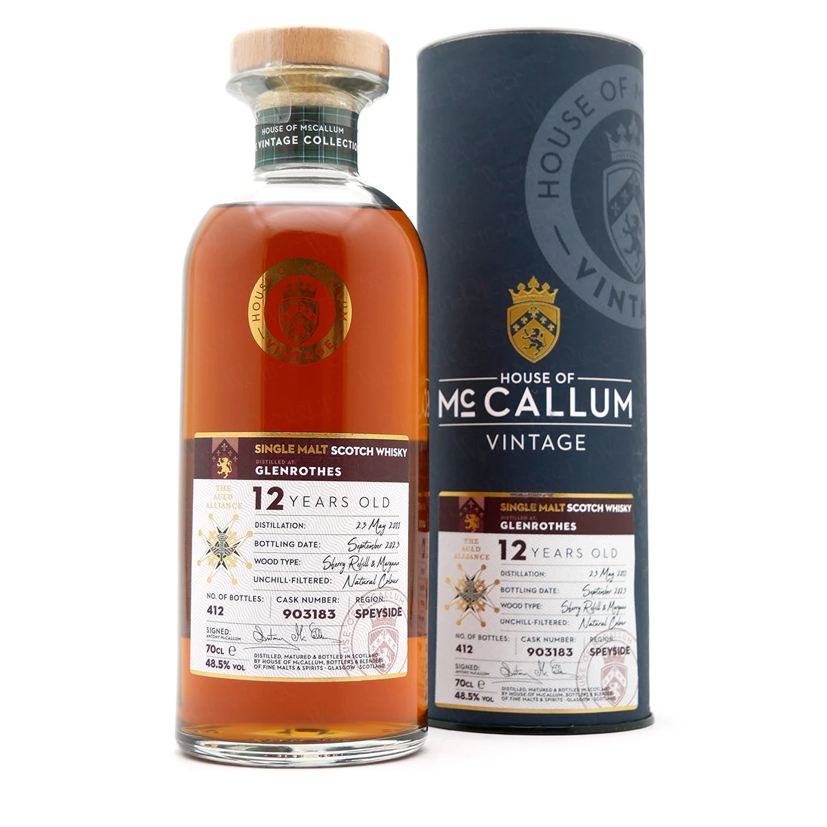 Glenrothes 12 Jahre 2011/2023 - House of McCallum Glenrothes 12 Jahre 2011/2023 - House of McCallum